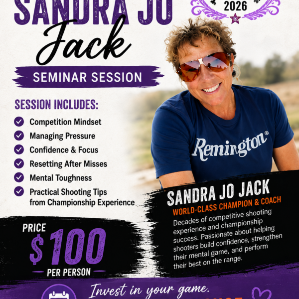 Sandra Jo Jack: Competition Mindset & Mental Toughness Seminar